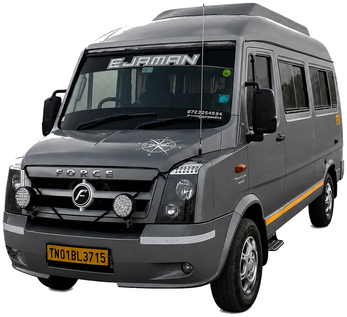 Shree Shyam Path Tours and Travels van